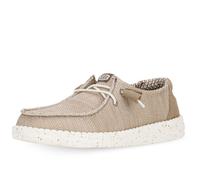 HEYDUDE Baskets femme Wendy Stretch Sox – Style mocassin, semelles confortables – Walnut 36