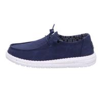 HEYDUDE Wendy Canvas, Baskets pour Femme | Dessus en coton avec semelle intérieure en liège en mousse à mémoire de forme, respirante et évacuant l'humidité