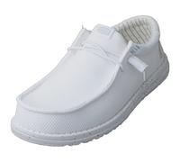 Hey Dude Chaussures Loafer Homme Blanc Wally Stretch Sox - 42 EU
