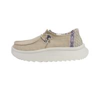 Hey Dude - Chaussures Slip-On en Tissu - Femme - Chaussures - Beige - Taille: 36 EU