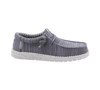 HEYDUDE Chaussures Wally Stretch Sox – Baskets style mocassin, semelles confortables – Gris 41