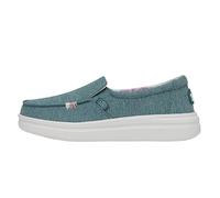 Hey Dude Femme Misty Rise Loafer Shoes, Turquoise, 40 EU