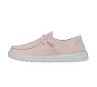 Hey Dude Femme Wendy Slub Canvas MOC Toe Shoes, Rose Bonbon, 41 EU