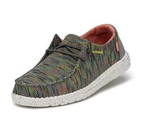 Hey Dude Femme Wendy Sox MOC Toe Shoes, Rose Paon, 37 EU