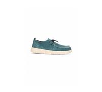 Hey Dude, Homme, Chaussures, Bleu, Taille: 45 EU Wally NXT Moc Chaussures en Cuir Élégantes