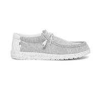 Hey Dude, Homme, Chaussures, Gris, Taille: 44 EU Baskets en Tissu avec Patch de Marque