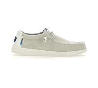 HEYDUDE Mocassin Wally Sport en maille pour homme Blanc 44 EU