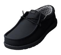 Hey Dude Loafer Mens Wally Classic Noir Élégance Confort - 43 EU
