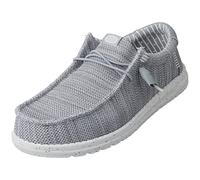 Hey Dude Loafer Mens Wally Stretch Sox Gris Confortable - 45 EU