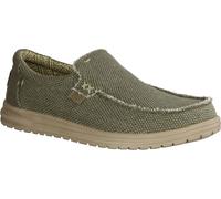 Hey Dude 40124/3VE Mikka Tressé Mocassins Slipon Chaussures À Enfiler Armée