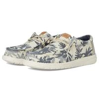 Hey Dude Mocassins en jute Wally Palm pour homme, Aigrette/bleu nuage, 47 EU
