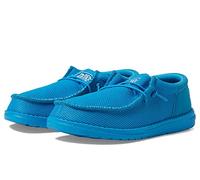 Hey Dude Mocassins femme Lexi bleu à rayures | Chaussures sans lacets pour femme | Confortable et léger, Bleu (Electric Blue), 22.0 cm