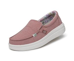 Hey Dude Mocassins Misty Rise pour Femme, Rose, 42 EU
