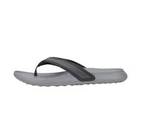 Hey Dude Myers Flip Sport Mode | Chaussures pour homme | Sandales à enfiler pour homme | Confortables et légères, noir/gris, 47 EU