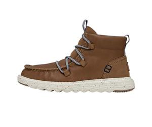 Hey Dude Reyes Boot Leather Chaussures urbaines Donnamarron marron