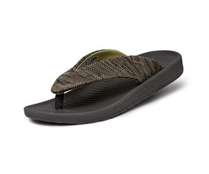 Hey Dude Tongs Milo pour homme, marron, 45 EU