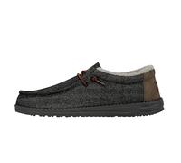 Hey Dude Wally Black Shell Chaussures urbaines HommeNoir Noir
