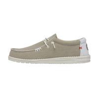 Hey Dude Wally Braided Sneaker Bianco da Uomo 40003-1LB, 37 EU