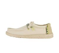 Hey Dude, Wally Coastline, Chaussures Mocassin Mode, Stone White, 40 EU