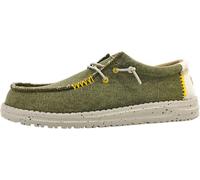 Hey Dude Wally Coastline Jute Femmes Slipper vert, taille 40