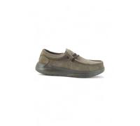 Hey Dude - Wally Comf Suede - Homme - Chaussures - Brun - Taille: 45 EU