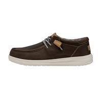 Hey Dude Wally Grip Craft Leather Shoes Marron EU 40 Homme