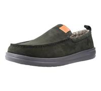 Hey Dude Wally Grip Moc Craft Leather Shoes Noir EU 41 Homme