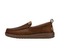 Hey Dude Wally Grip Moc Craft Leather Shoes Marron EU 44 Homme