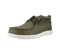 Hey Dude - Wally Mid Canvas - Homme - Chaussures - Vert - Taille: 41 EU