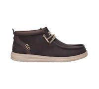 HEYDUDE Bottines 42051 en cuir marron foncé semelle en caoutchouc 5/6
