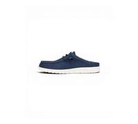 Hey Dude - Wally Slip Stretch Canvas - Homme - Chaussures - Bleu - Taille: 41 EU