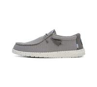 Hey Dude WALLY SPORT MESH BASKETS BASSES Homme | Semelle mouchetée, panneau de talon contrasté, bout arrondi, coutures renforcées au talon