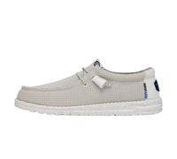 Hey Dude WALLY SPORT MESH BASKETS BASSES Homme | Semelle mouchetée, panneau de talon contrasté, bout arrondi, coutures renforcées au talon