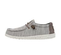 Hey Dude Wally Stretch Mix - Chaussures pour Homme - Vert calcaire - Pointure 45, Gris, 43.5 EU