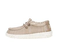 Hey Dude Wally Stretch Sox Mocassins pour garçon, Noix, 5 Big Kid