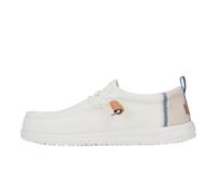 Baskets HEYDUDE Wally Craft Linen pour Homme 41 Blanc