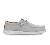Hey Dude Wally Washed Canvas Chaussures Bateau pour Homme Gris 40296-007 44