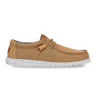 Hey Dude Wally Washed Canvas Chaussures Bateau pour Homme Marron 40296-267 45