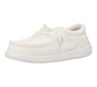 Hey Dude Wally Youth Slub Canvas Colour Blanc - 34