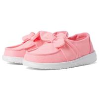 Hey Dude Wendy Bow Stardust Mocassins pour fille, rose, 8 Toddler