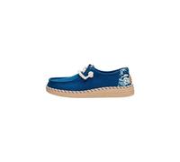 Hey Dude - Wendy Espadrille Hibiscus - Femme - Chaussures - Bleu - Taille: 37 EU