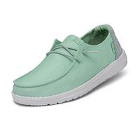 Hey Dude Wendy Glitter MOC Toe Shoes pour Femme, Moon Stone, 41 EU