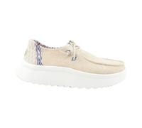 Hey Dude - Wendy Peak Chambray - Femme - Chaussures - Beige - Taille: 39 EU