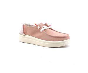 Hey Dude - Wendy Rise - Femme - Chaussures - Rose - Taille: 41 EU