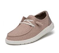 Hey Dude Wendy Woven MOC Toe Shoes pour Femme, Blush, 42 EU