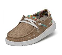 Hey Dude Wendy Youth Boho MOC Toe Shoes pour Fille, Sable, 32 EU