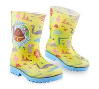 Hey Duggee Bottes de neige en caoutchouc pour garçons | Bottes de neige en caoutchouc unisexes pour enfants Jaune6 Tailles 38 à 38, jaune, 24 EU