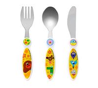 Hey Duggee Lot de 3 couverts pour enfants avec couteau/fourchette/cuillère
