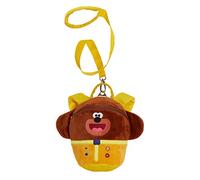 Hey Duggee Rênes avec sac à dos pour enfants et tout-petits, harnais de sécurité amovible, laisse de premiers pas, sac à dos souple pour maternelle, Jaune/marron, taille unique
