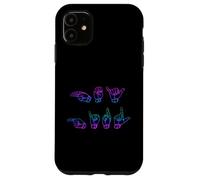 Hey Girl en Langue des Signes américaine ASL Coque pour iPhone 11